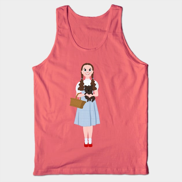 Dorothy Wizard Of Oz Tank Top by jackmanion